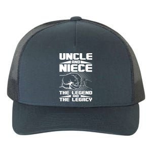 Cool Uncle And Niece The Legend And The Legacy Yupoong Adult 5-Panel Trucker Hat