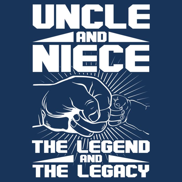 Cool Uncle And Niece The Legend And The Legacy Infant Baby Jersey Bodysuit