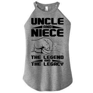 Cool Uncle And Niece The Legend And The Legacy Women’s Perfect Tri Rocker Tank