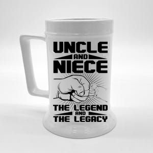 Cool Uncle And Niece The Legend And The Legacy Beer Stein