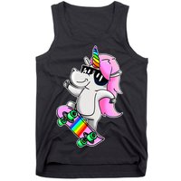 Cool Unicorn Skating Tank Top