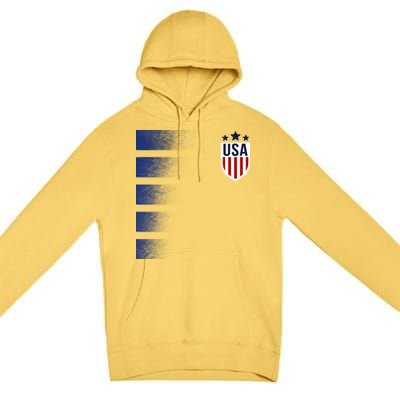 Cool USA Soccer Premium Pullover Hoodie