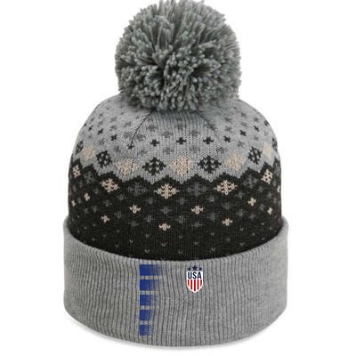 Cool USA Soccer The Baniff Cuffed Pom Beanie