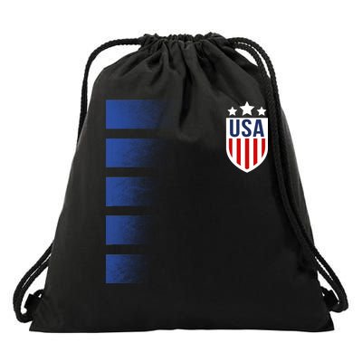 Cool USA Soccer Drawstring Bag