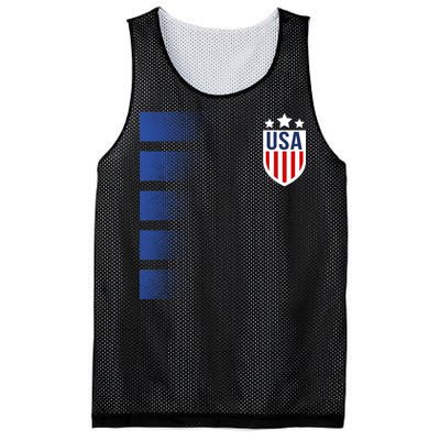 Cool USA Soccer Mesh Reversible Basketball Jersey Tank