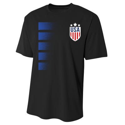 Cool USA Soccer Performance Sprint T-Shirt