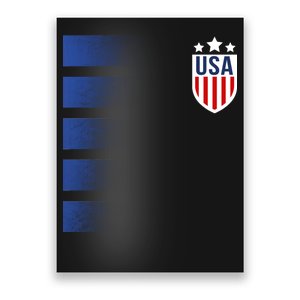 Cool USA Soccer Poster