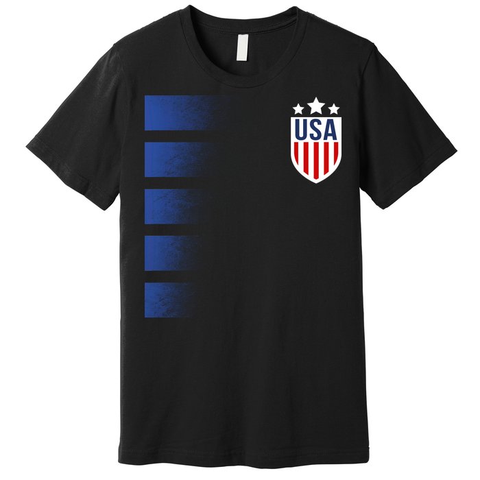 Cool USA Soccer Premium T-Shirt