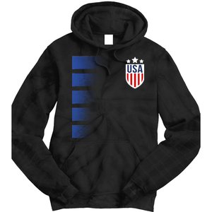 Cool USA Soccer Tie Dye Hoodie