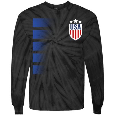 Cool USA Soccer Tie-Dye Long Sleeve Shirt