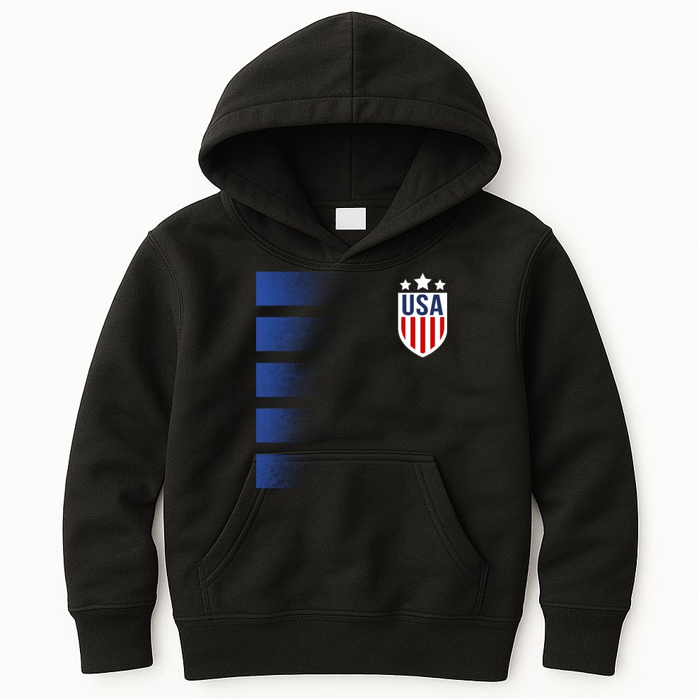 Cool USA Soccer Kids Hoodie