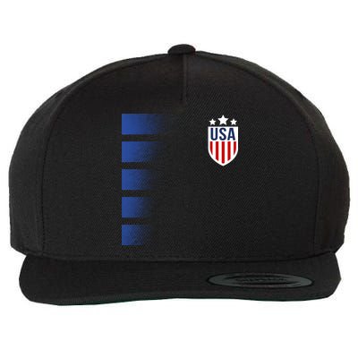 Cool USA Soccer Wool Snapback Cap