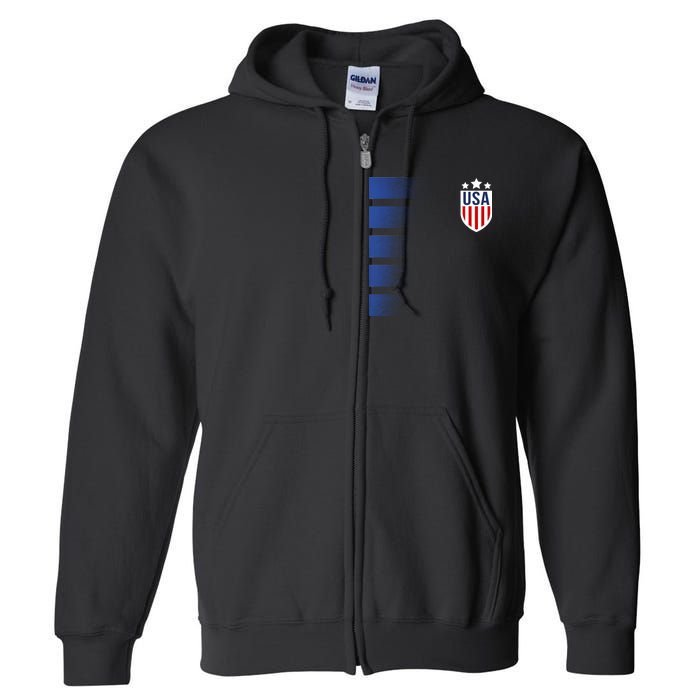 Cool USA Soccer Full Zip Hoodie