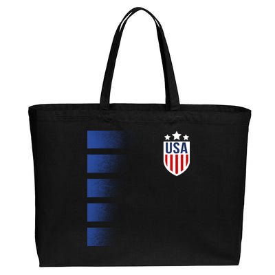 Cool USA Soccer Cotton Canvas Jumbo Tote