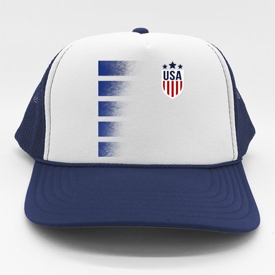 Cool USA Soccer Trucker Hat