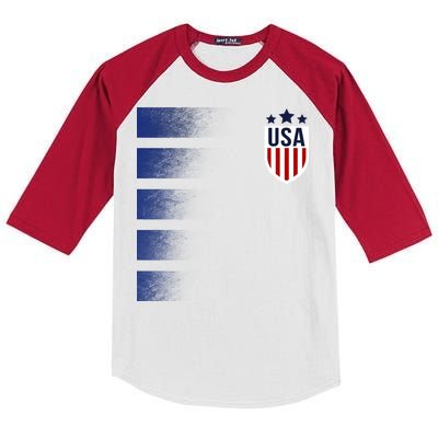 Cool USA Soccer Kids Colorblock Raglan Jersey