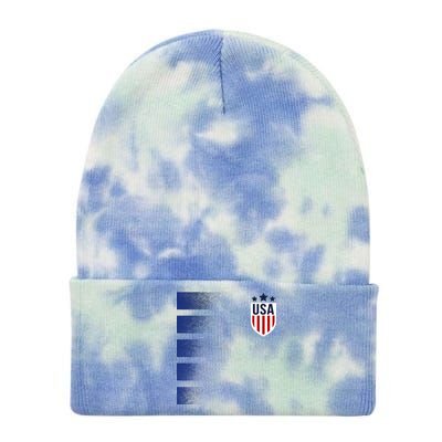 Cool USA Soccer Tie Dye 12in Knit Beanie