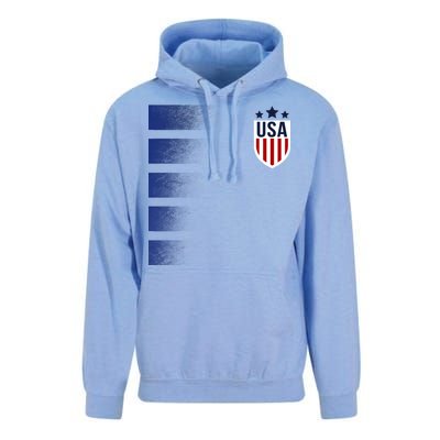 Cool USA Soccer Unisex Surf Hoodie