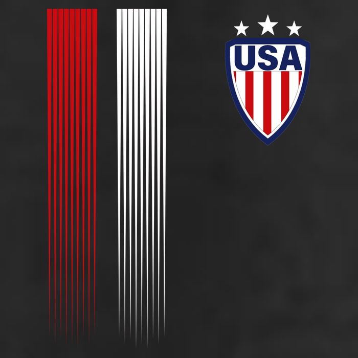 Cool USA Soccer Jersey Stripes Adult Drive Performance Visor