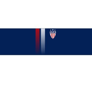 Cool USA Soccer Jersey Stripes Bumper Sticker