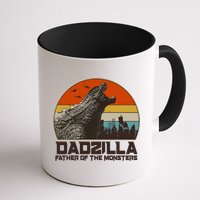 Cool Vintage Dadzilla Father Of Monsters Mug