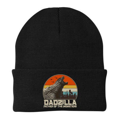 Cool Vintage Dadzilla Father Of Monsters Beanie