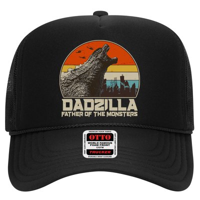 Cool Vintage Dadzilla Father Of Monsters Trucker Hat