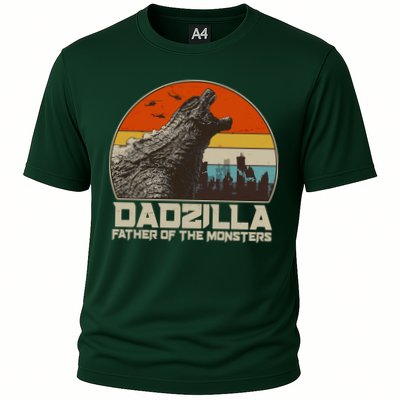 Cool Vintage Dadzilla Father Of Monsters Performance Shirt