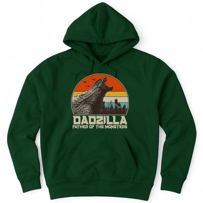 Cool Vintage Dadzilla Father Of Monsters Hoodie