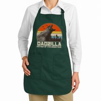 Cool Vintage Dadzilla Father Of Monsters Apron