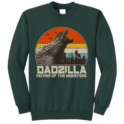 Cool Vintage Dadzilla Father Of Monsters Sweatshirt