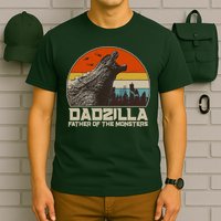 Cool Vintage Dadzilla Father Of Monsters T-Shirt