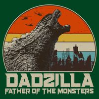 Cool Vintage Dadzilla Father Of Monsters Visor