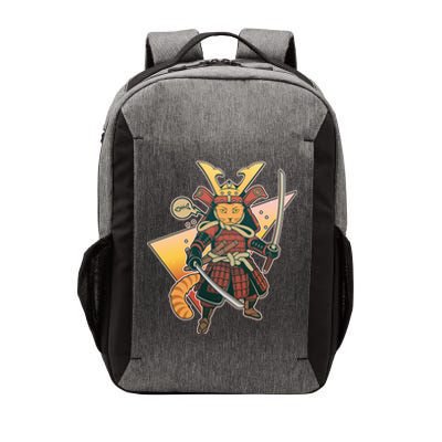 Cool Vintage Japanese Neko Cat Samurai Warrior Vector Backpack