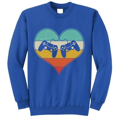 Cool Vintage Valentine Video Gamer Fan Sweatshirt