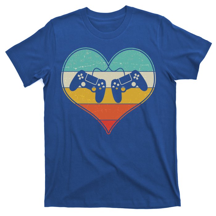 Cool Vintage Valentine Video Gamer Fan T-Shirt