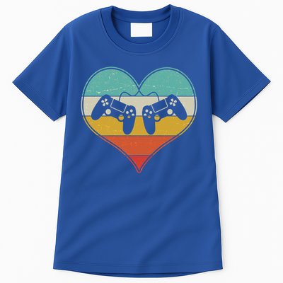 Cool Vintage Valentine Video Gamer Fan Tall T-Shirt