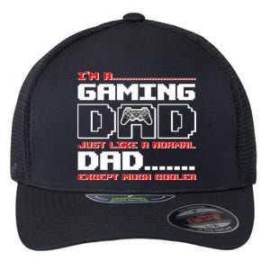 Cooler Gaming Dad Flexfit Unipanel Trucker Cap