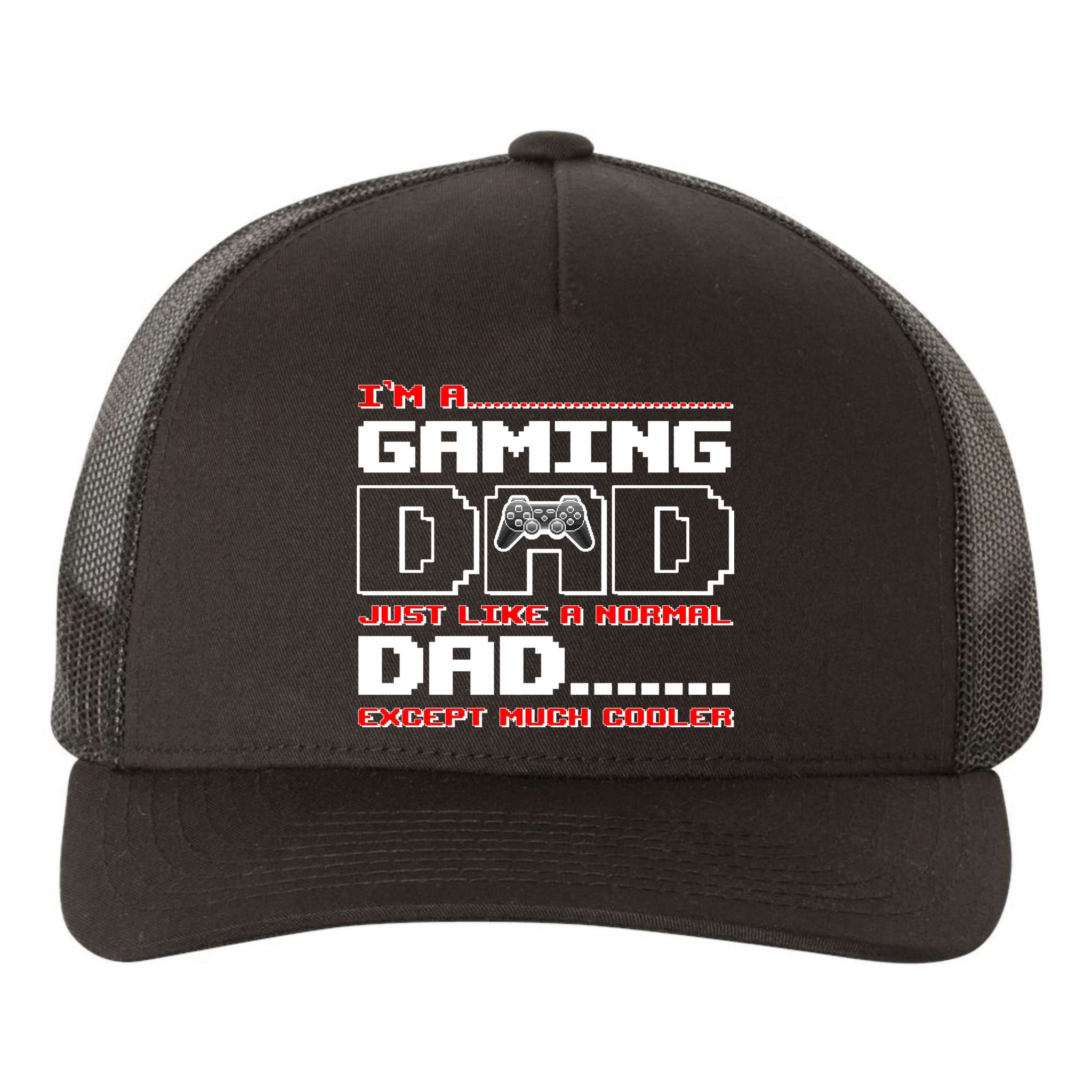 Cooler Gaming Dad Yupoong Adult 5-Panel Trucker Hat