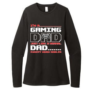 Cooler Gaming Dad Womens CVC Long Sleeve Shirt