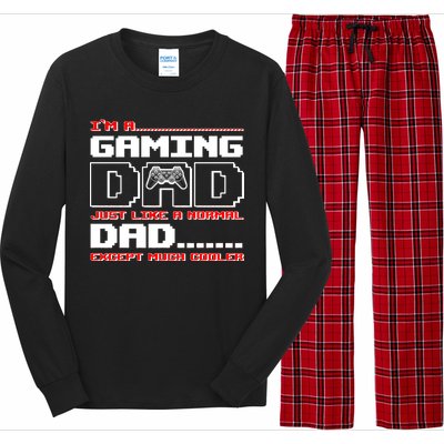 Cooler Gaming Dad Long Sleeve Pajama Set