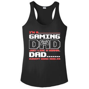 Cooler Gaming Dad Ladies PosiCharge Competitor Racerback Tank