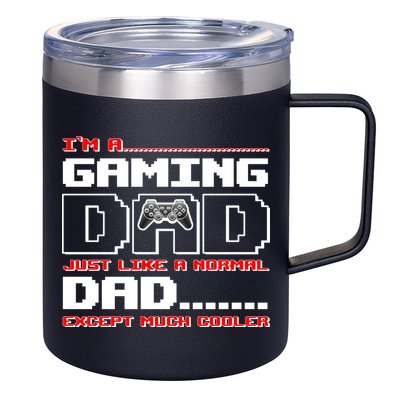 Cooler Gaming Dad 12oz Stainless Steel Coffee Mug