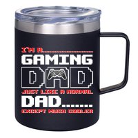 Cooler Gaming Dad 12oz Stainless Steel Coffee Mug