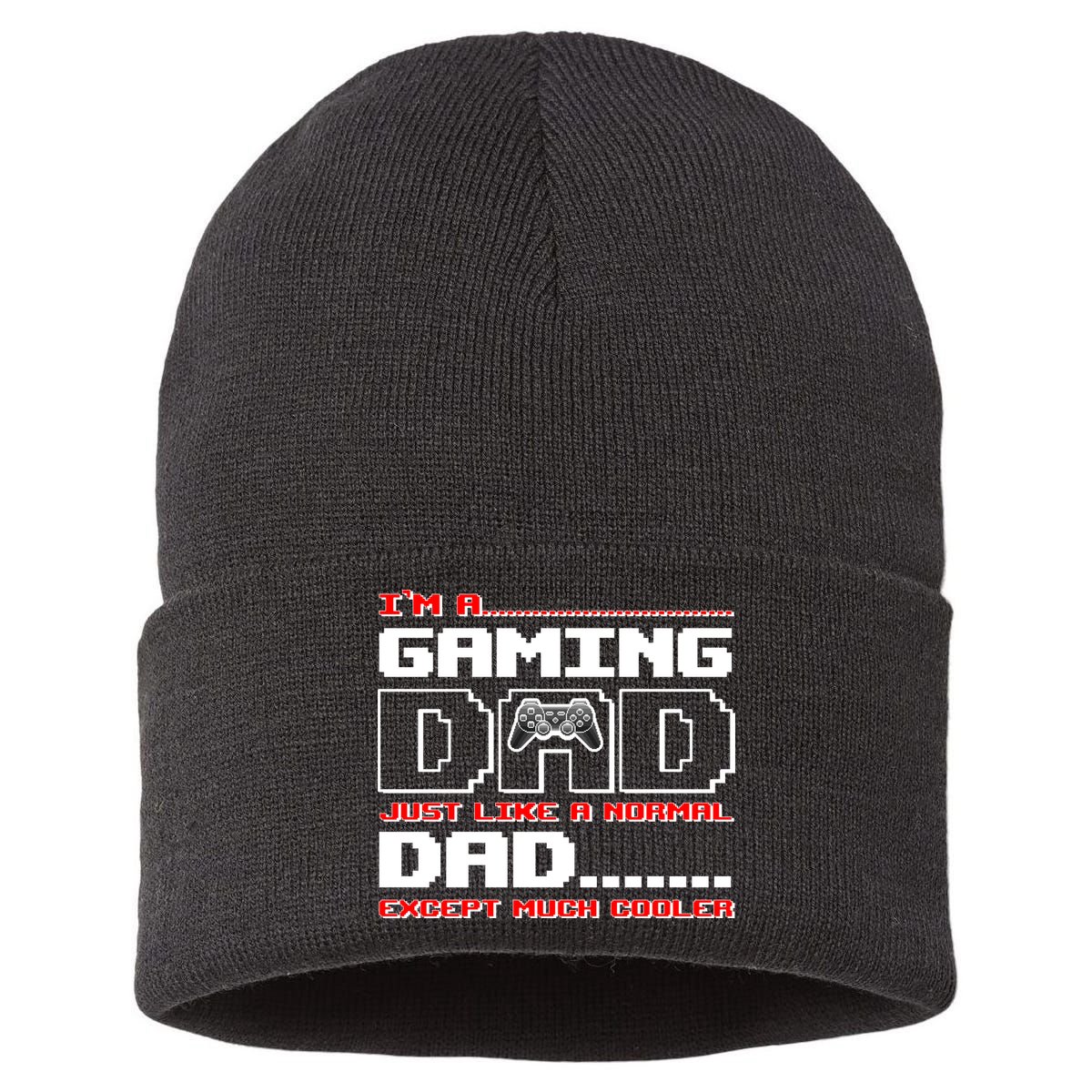 Cooler Gaming Dad Sustainable Knit Beanie