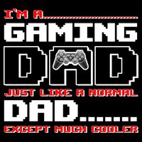 Cooler Gaming Dad Cropped Pullover Crew