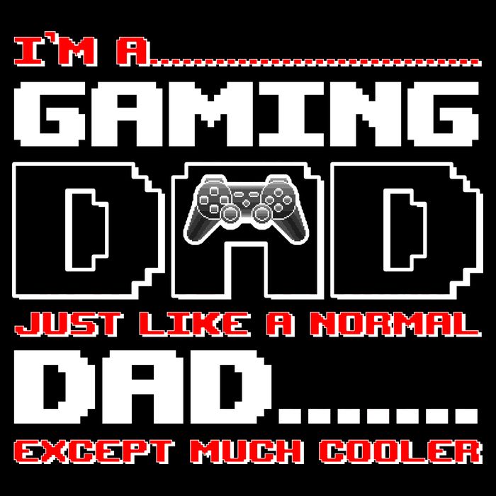 Cooler Gaming Dad Cropped Pullover Crew
