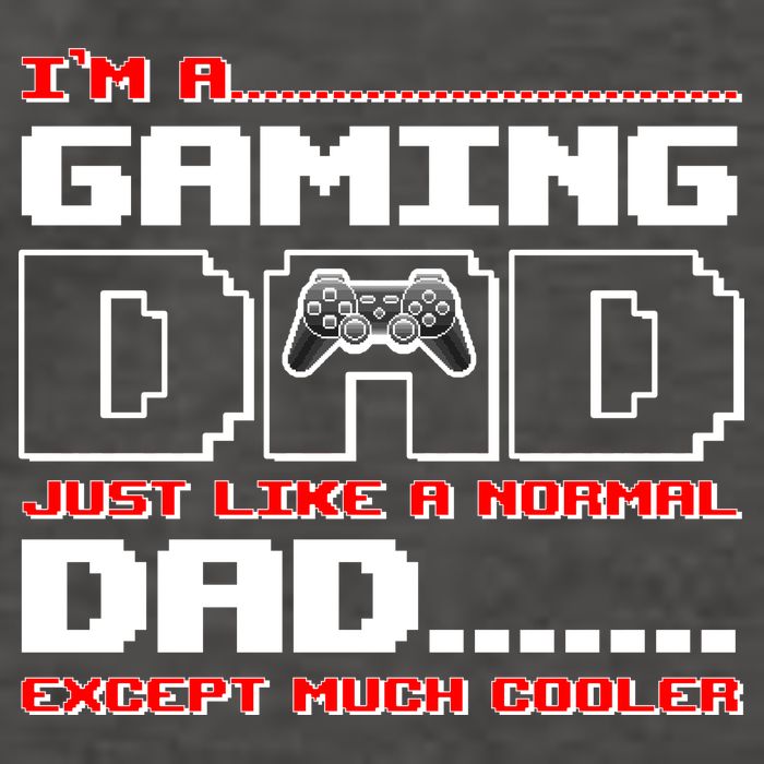 Cooler Gaming Dad Vector Backpack