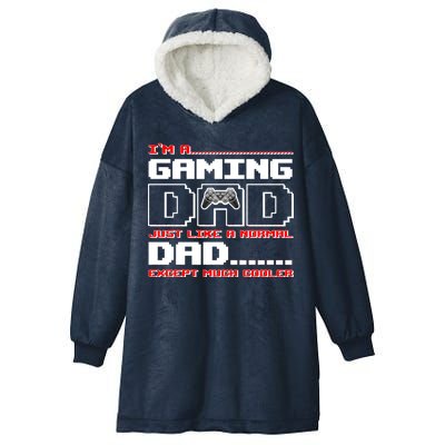 Cooler Gaming Dad Hooded Wearable Blanket