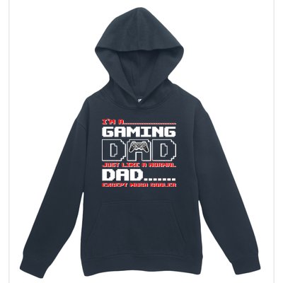 Cooler Gaming Dad Urban Pullover Hoodie